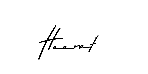 Use a signature maker to create a handwritten signature online. With this signature software, you can design (Asem Kandis PERSONAL USE) your own signature for name Heerat. Heerat signature style 9 images and pictures png