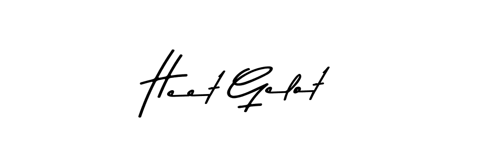 The best way (Asem Kandis PERSONAL USE) to make a short signature is to pick only two or three words in your name. The name Heet Gelot include a total of six letters. For converting this name. Heet Gelot signature style 9 images and pictures png