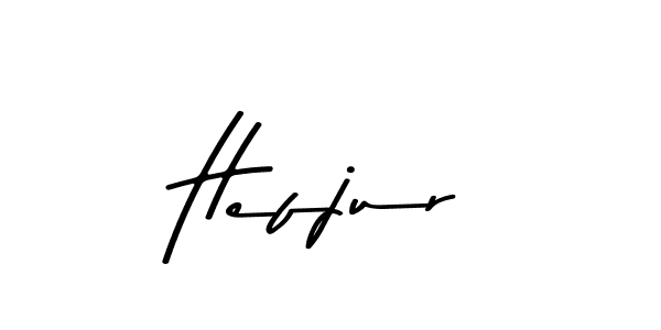 Use a signature maker to create a handwritten signature online. With this signature software, you can design (Asem Kandis PERSONAL USE) your own signature for name Hefjur. Hefjur signature style 9 images and pictures png