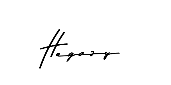 Create a beautiful signature design for name Hegazy. With this signature (Asem Kandis PERSONAL USE) fonts, you can make a handwritten signature for free. Hegazy signature style 9 images and pictures png