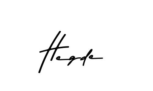 Hegde stylish signature style. Best Handwritten Sign (Asem Kandis PERSONAL USE) for my name. Handwritten Signature Collection Ideas for my name Hegde. Hegde signature style 9 images and pictures png