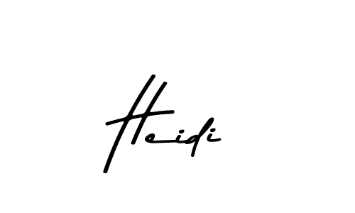 You should practise on your own different ways (Asem Kandis PERSONAL USE) to write your name (Heidi) in signature. don't let someone else do it for you. Heidi signature style 9 images and pictures png