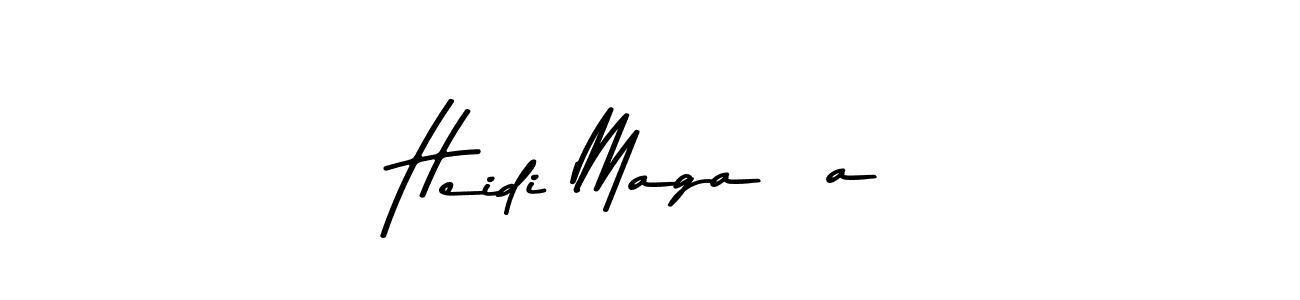 Best and Professional Signature Style for Heidi Magaña. Asem Kandis PERSONAL USE Best Signature Style Collection. Heidi Magaña signature style 9 images and pictures png