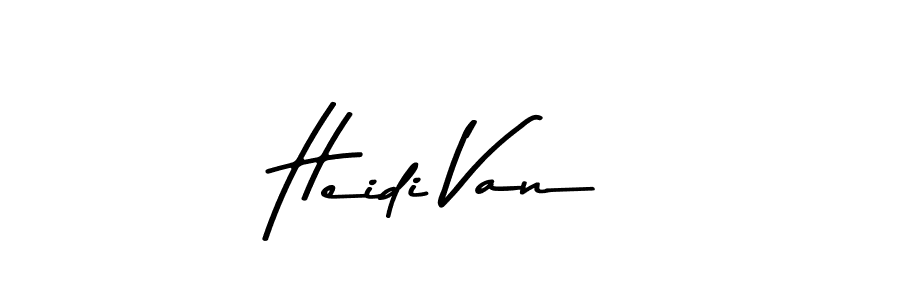 The best way (Asem Kandis PERSONAL USE) to make a short signature is to pick only two or three words in your name. The name Heidi Van include a total of six letters. For converting this name. Heidi Van signature style 9 images and pictures png