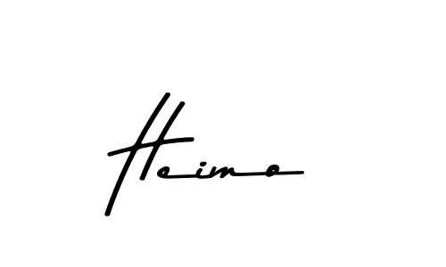 Also we have Heimo name is the best signature style. Create professional handwritten signature collection using Asem Kandis PERSONAL USE autograph style. Heimo signature style 9 images and pictures png