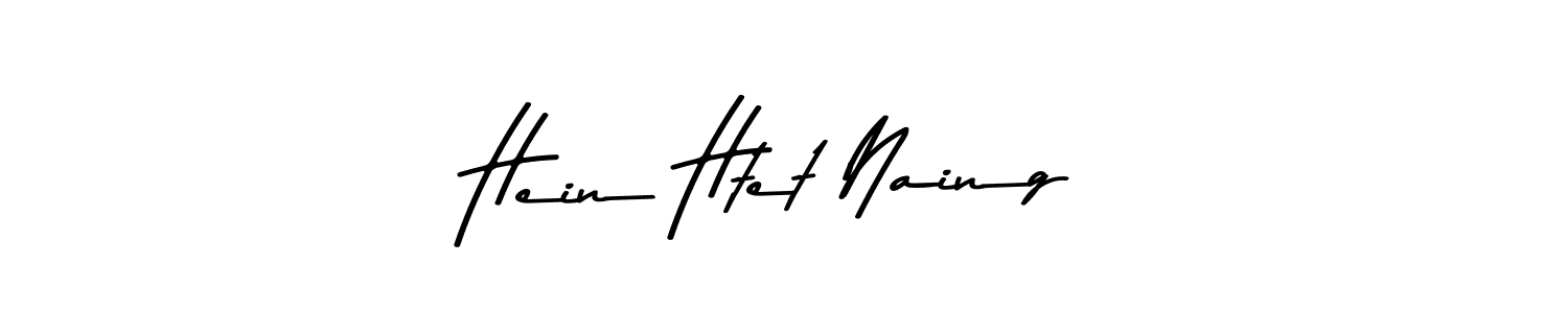 Make a beautiful signature design for name Hein Htet Naing. With this signature (Asem Kandis PERSONAL USE) style, you can create a handwritten signature for free. Hein Htet Naing signature style 9 images and pictures png