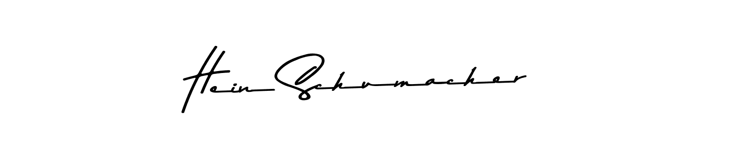 You should practise on your own different ways (Asem Kandis PERSONAL USE) to write your name (Hein Schumacher) in signature. don't let someone else do it for you. Hein Schumacher signature style 9 images and pictures png