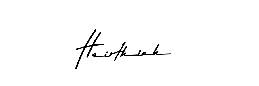 Make a beautiful signature design for name Heirthick. Use this online signature maker to create a handwritten signature for free. Heirthick signature style 9 images and pictures png