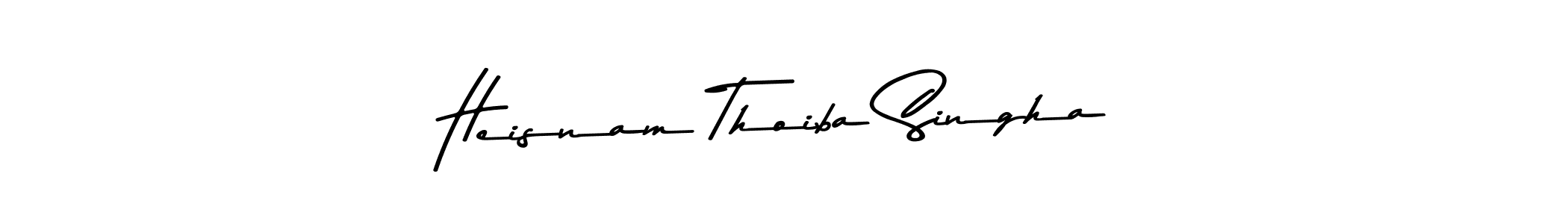 Also we have Heisnam Thoiba Singha name is the best signature style. Create professional handwritten signature collection using Asem Kandis PERSONAL USE autograph style. Heisnam Thoiba Singha signature style 9 images and pictures png