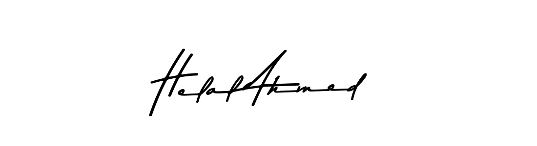 Also we have Helal Ahmed name is the best signature style. Create professional handwritten signature collection using Asem Kandis PERSONAL USE autograph style. Helal Ahmed signature style 9 images and pictures png