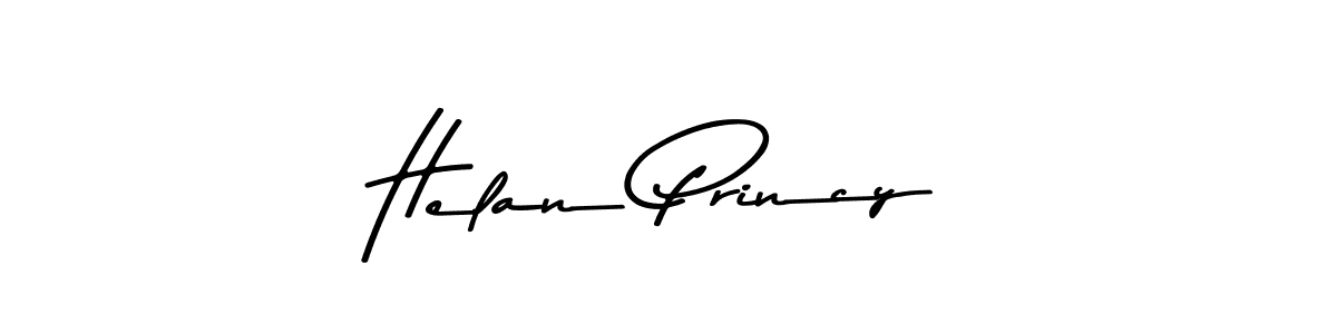 How to make Helan Princy signature? Asem Kandis PERSONAL USE is a professional autograph style. Create handwritten signature for Helan Princy name. Helan Princy signature style 9 images and pictures png