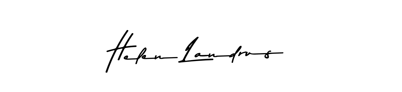 Also we have Helen Landrus name is the best signature style. Create professional handwritten signature collection using Asem Kandis PERSONAL USE autograph style. Helen Landrus signature style 9 images and pictures png
