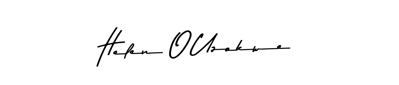 Also we have Helen O Uzokwe name is the best signature style. Create professional handwritten signature collection using Asem Kandis PERSONAL USE autograph style. Helen O Uzokwe signature style 9 images and pictures png