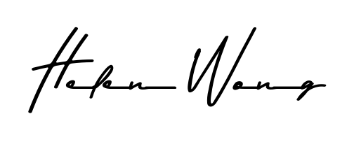 Get inspired by this graceful Asem Kandis PERSONAL USE signature style for name Helen Wong. Smooth loops and balanced proportions for everyday use. Helen Wong signature style 9 images and pictures png