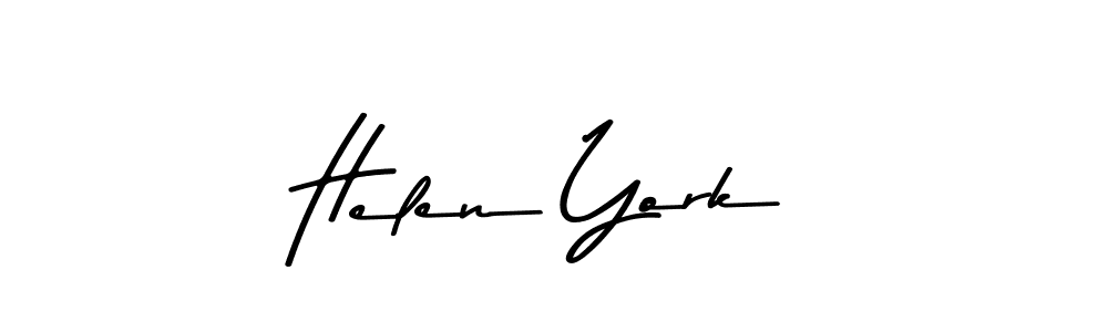 Helen York stylish signature style. Best Handwritten Sign (Asem Kandis PERSONAL USE) for my name. Handwritten Signature Collection Ideas for my name Helen York. Helen York signature style 9 images and pictures png