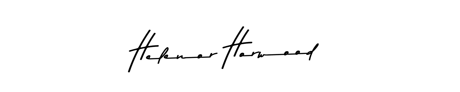 Use a signature maker to create a handwritten signature online. With this signature software, you can design (Asem Kandis PERSONAL USE) your own signature for name Helenor Horwood. Helenor Horwood signature style 9 images and pictures png