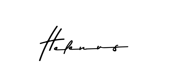 How to make Helenus signature? Asem Kandis PERSONAL USE is a professional autograph style. Create handwritten signature for Helenus name. Helenus signature style 9 images and pictures png