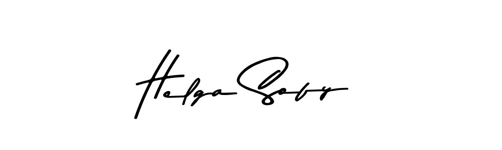 Make a beautiful signature design for name Helga Sofy. Use this online signature maker to create a handwritten signature for free. Helga Sofy signature style 9 images and pictures png