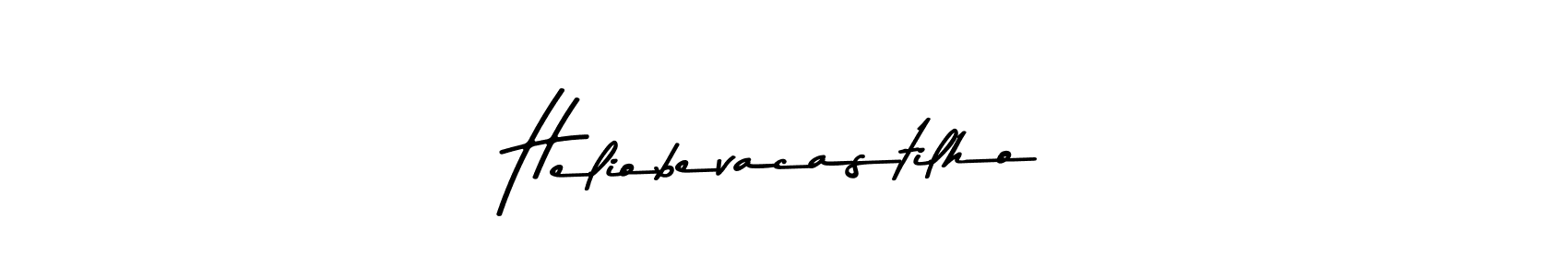 Heliobevacastilho stylish signature style. Best Handwritten Sign (Asem Kandis PERSONAL USE) for my name. Handwritten Signature Collection Ideas for my name Heliobevacastilho. Heliobevacastilho signature style 9 images and pictures png
