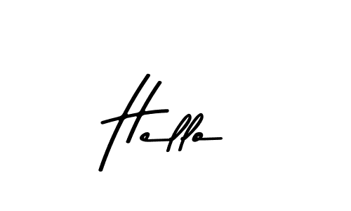 Design your own signature with our free online signature maker. With this signature software, you can create a handwritten (Asem Kandis PERSONAL USE) signature for name Hello. Hello signature style 9 images and pictures png
