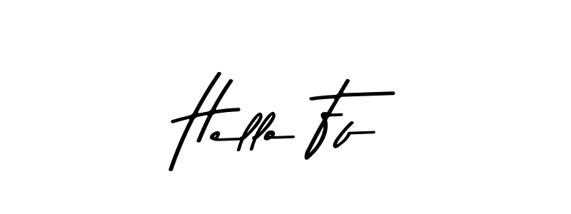 Asem Kandis PERSONAL USE is a professional signature style that is perfect for those who want to add a touch of class to their signature. It is also a great choice for those who want to make their signature more unique. Get Hello Ff name to fancy signature for free. Hello Ff signature style 9 images and pictures png