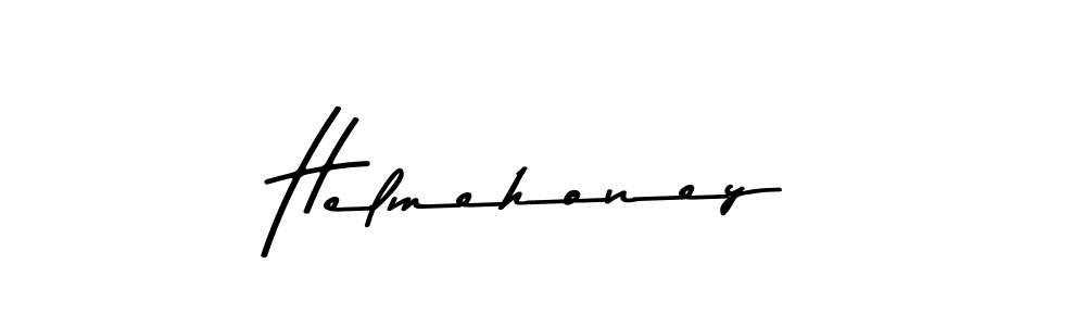 Asem Kandis PERSONAL USE is a professional signature style that is perfect for those who want to add a touch of class to their signature. It is also a great choice for those who want to make their signature more unique. Get Helmehoney name to fancy signature for free. Helmehoney signature style 9 images and pictures png