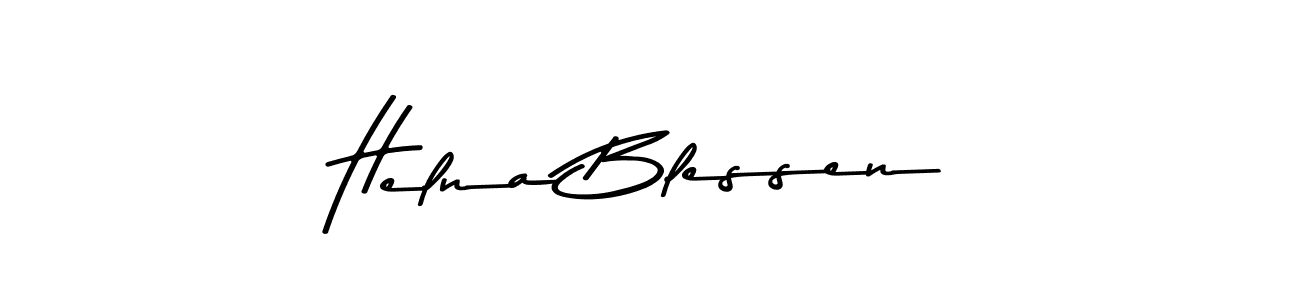 You can use this online signature creator to create a handwritten signature for the name Helna Blessen. This is the best online autograph maker. Helna Blessen signature style 9 images and pictures png