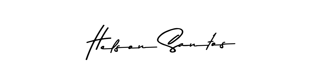 How to Draw Helson Santos signature style? Asem Kandis PERSONAL USE is a latest design signature styles for name Helson Santos. Helson Santos signature style 9 images and pictures png