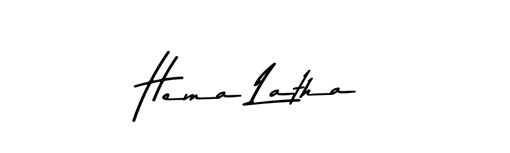 Also You can easily find your signature by using the search form. We will create Hema Latha name handwritten signature images for you free of cost using Asem Kandis PERSONAL USE sign style. Hema Latha signature style 9 images and pictures png