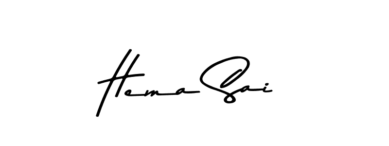 Similarly Asem Kandis PERSONAL USE is the best handwritten signature design. Signature creator online .You can use it as an online autograph creator for name Hema Sai. Hema Sai signature style 9 images and pictures png