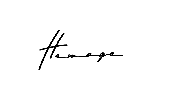 You should practise on your own different ways (Asem Kandis PERSONAL USE) to write your name (Hemage) in signature. don't let someone else do it for you. Hemage signature style 9 images and pictures png