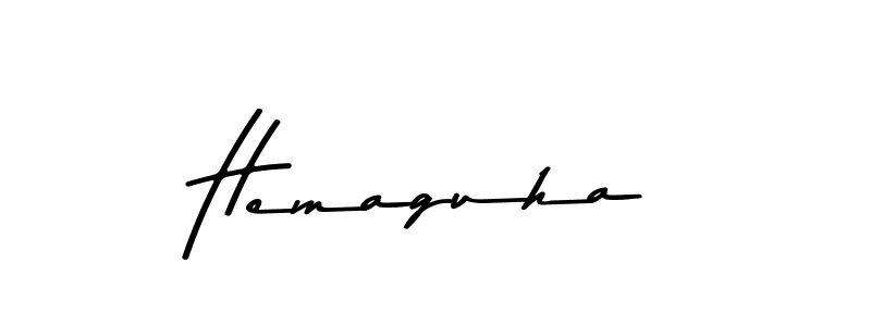 Also we have Hemaguha name is the best signature style. Create professional handwritten signature collection using Asem Kandis PERSONAL USE autograph style. Hemaguha signature style 9 images and pictures png