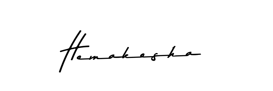 Design your own signature with our free online signature maker. With this signature software, you can create a handwritten (Asem Kandis PERSONAL USE) signature for name Hemakesha. Hemakesha signature style 9 images and pictures png