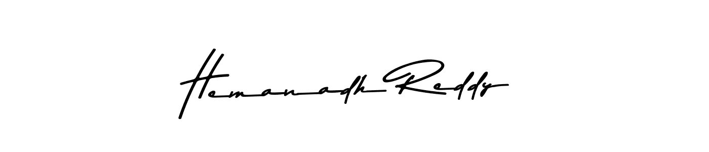 Hemanadh Reddy stylish signature style. Best Handwritten Sign (Asem Kandis PERSONAL USE) for my name. Handwritten Signature Collection Ideas for my name Hemanadh Reddy. Hemanadh Reddy signature style 9 images and pictures png