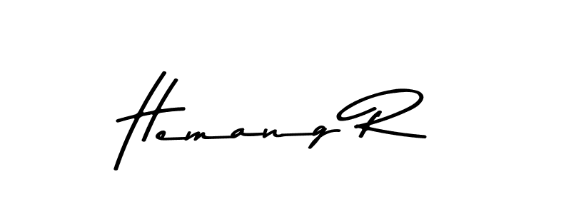 You can use this online signature creator to create a handwritten signature for the name Hemang R. This is the best online autograph maker. Hemang R signature style 9 images and pictures png