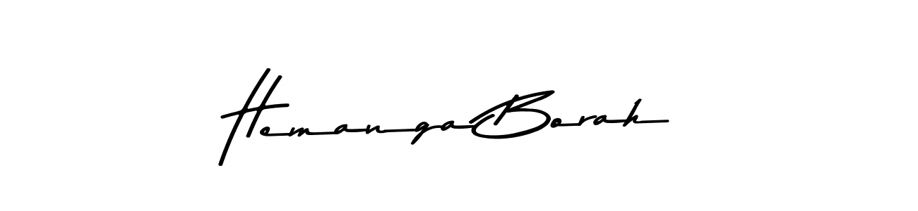 Also You can easily find your signature by using the search form. We will create Hemanga Borah name handwritten signature images for you free of cost using Asem Kandis PERSONAL USE sign style. Hemanga Borah signature style 9 images and pictures png