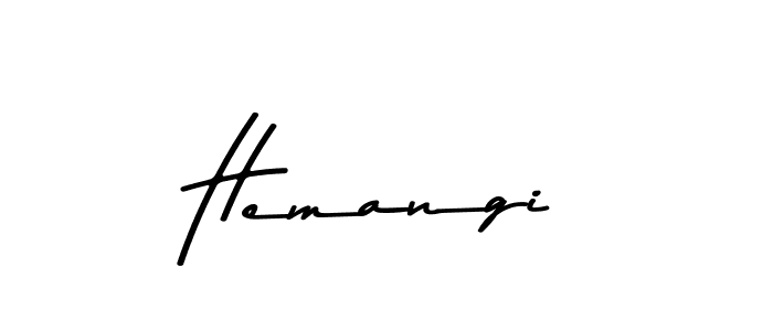 How to make Hemangi signature? Asem Kandis PERSONAL USE is a professional autograph style. Create handwritten signature for Hemangi name. Hemangi signature style 9 images and pictures png