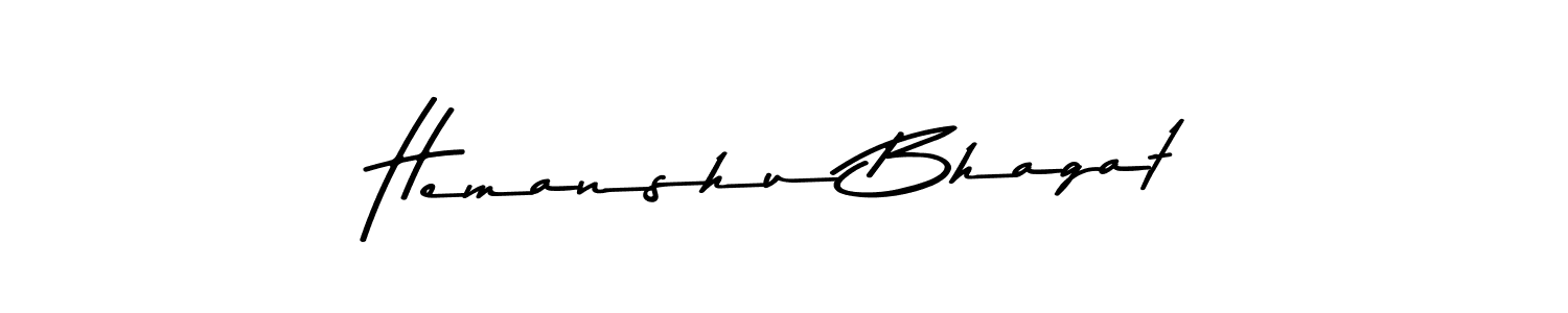 Use a signature maker to create a handwritten signature online. With this signature software, you can design (Asem Kandis PERSONAL USE) your own signature for name Hemanshu Bhagat. Hemanshu Bhagat signature style 9 images and pictures png