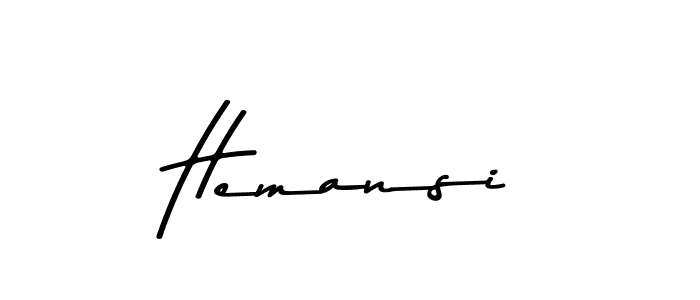 You should practise on your own different ways (Asem Kandis PERSONAL USE) to write your name (Hemansi) in signature. don't let someone else do it for you. Hemansi signature style 9 images and pictures png
