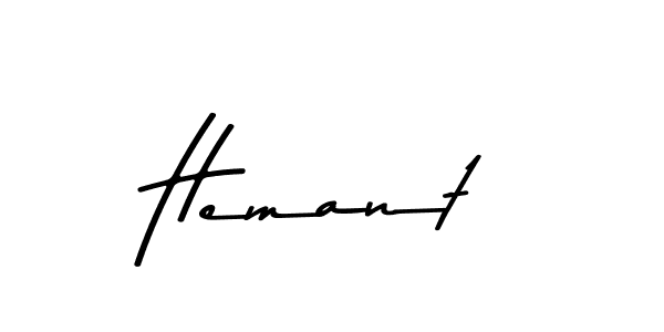 How to make Hemant signature? Asem Kandis PERSONAL USE is a professional autograph style. Create handwritten signature for Hemant name. Hemant signature style 9 images and pictures png