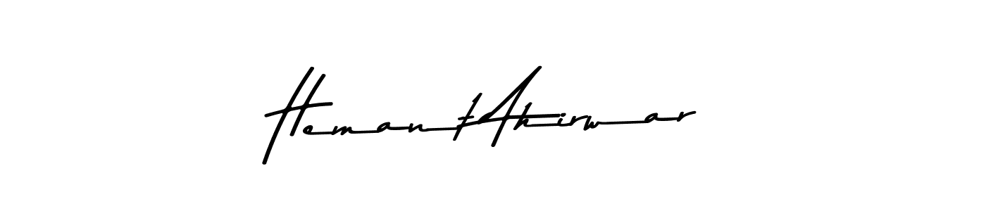 Similarly Asem Kandis PERSONAL USE is the best handwritten signature design. Signature creator online .You can use it as an online autograph creator for name Hemant Ahirwar. Hemant Ahirwar signature style 9 images and pictures png