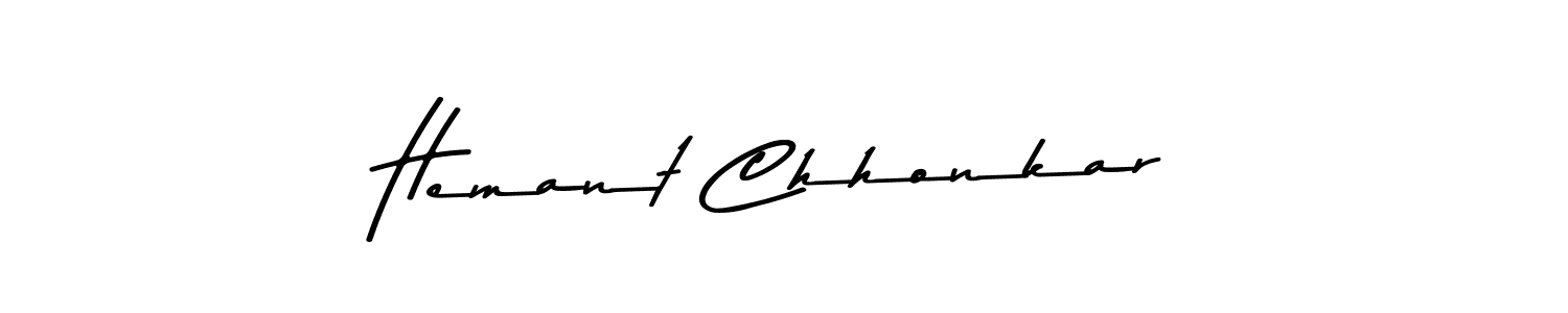 This is the best signature style for the Hemant Chhonkar name. Also you like these signature font (Asem Kandis PERSONAL USE). Mix name signature. Hemant Chhonkar signature style 9 images and pictures png