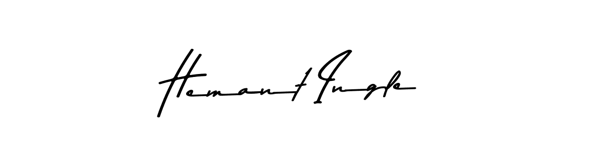 Similarly Asem Kandis PERSONAL USE is the best handwritten signature design. Signature creator online .You can use it as an online autograph creator for name Hemant Ingle. Hemant Ingle signature style 9 images and pictures png