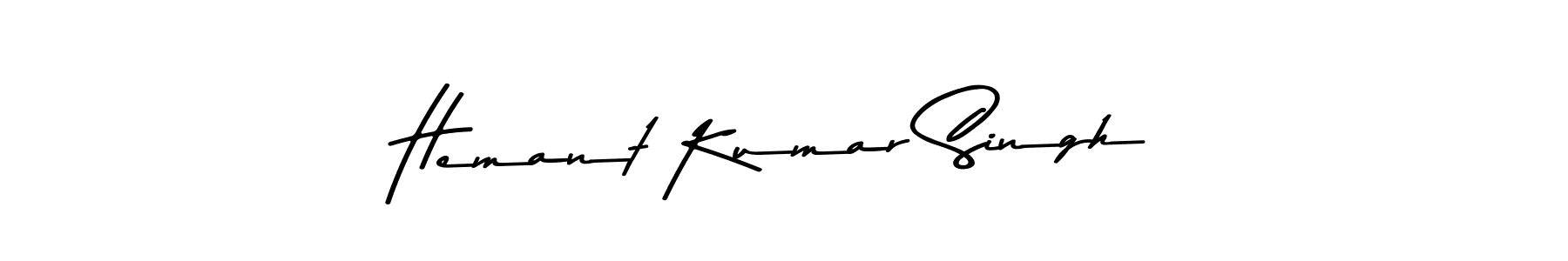 Asem Kandis PERSONAL USE is a professional signature style that is perfect for those who want to add a touch of class to their signature. It is also a great choice for those who want to make their signature more unique. Get Hemant Kumar Singh name to fancy signature for free. Hemant Kumar Singh signature style 9 images and pictures png