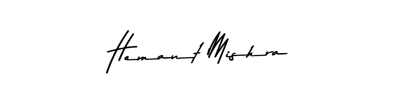 Also You can easily find your signature by using the search form. We will create Hemant Mishra name handwritten signature images for you free of cost using Asem Kandis PERSONAL USE sign style. Hemant Mishra signature style 9 images and pictures png