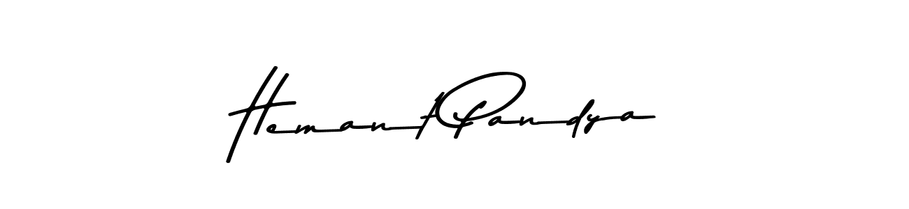 The best way (Asem Kandis PERSONAL USE) to make a short signature is to pick only two or three words in your name. The name Hemant Pandya include a total of six letters. For converting this name. Hemant Pandya signature style 9 images and pictures png