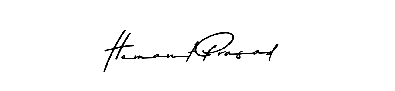 Asem Kandis PERSONAL USE is a professional signature style that is perfect for those who want to add a touch of class to their signature. It is also a great choice for those who want to make their signature more unique. Get Hemant Prasad name to fancy signature for free. Hemant Prasad signature style 9 images and pictures png