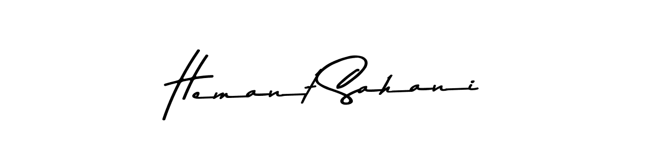 It looks lik you need a new signature style for name Hemant Sahani. Design unique handwritten (Asem Kandis PERSONAL USE) signature with our free signature maker in just a few clicks. Hemant Sahani signature style 9 images and pictures png