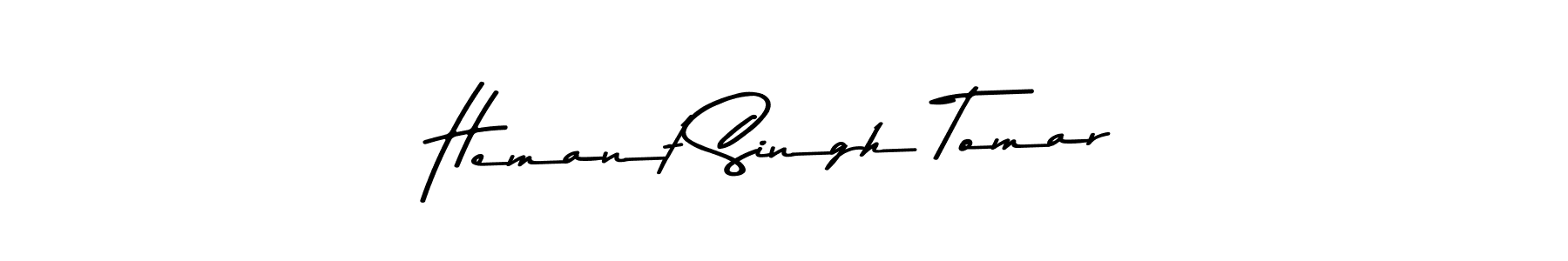 Make a beautiful signature design for name Hemant Singh Tomar. With this signature (Asem Kandis PERSONAL USE) style, you can create a handwritten signature for free. Hemant Singh Tomar signature style 9 images and pictures png