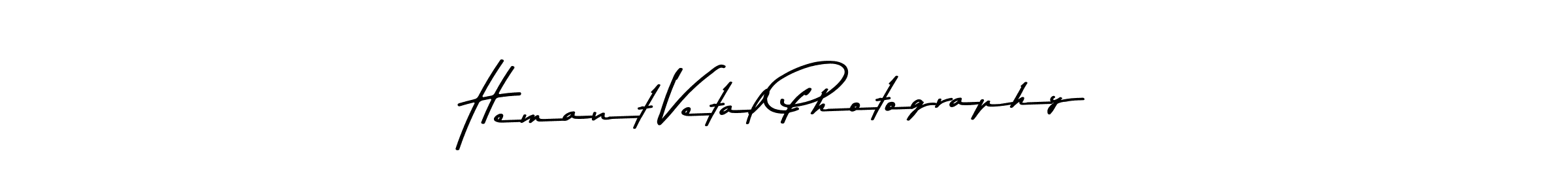 The best way (Asem Kandis PERSONAL USE) to make a short signature is to pick only two or three words in your name. The name Hemant Vetal Photography include a total of six letters. For converting this name. Hemant Vetal Photography signature style 9 images and pictures png